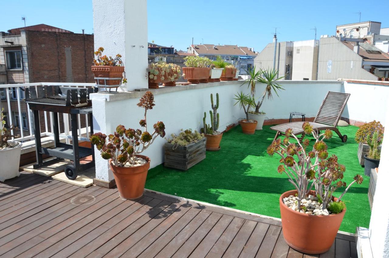 Barcelona Sunny Terrace Apartament Zewnętrze zdjęcie