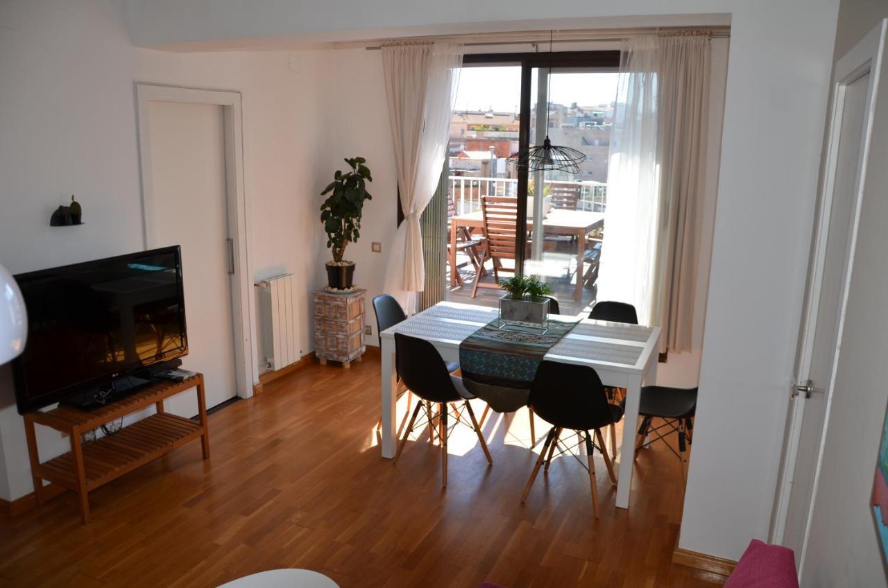 Barcelona Sunny Terrace Apartament Zewnętrze zdjęcie