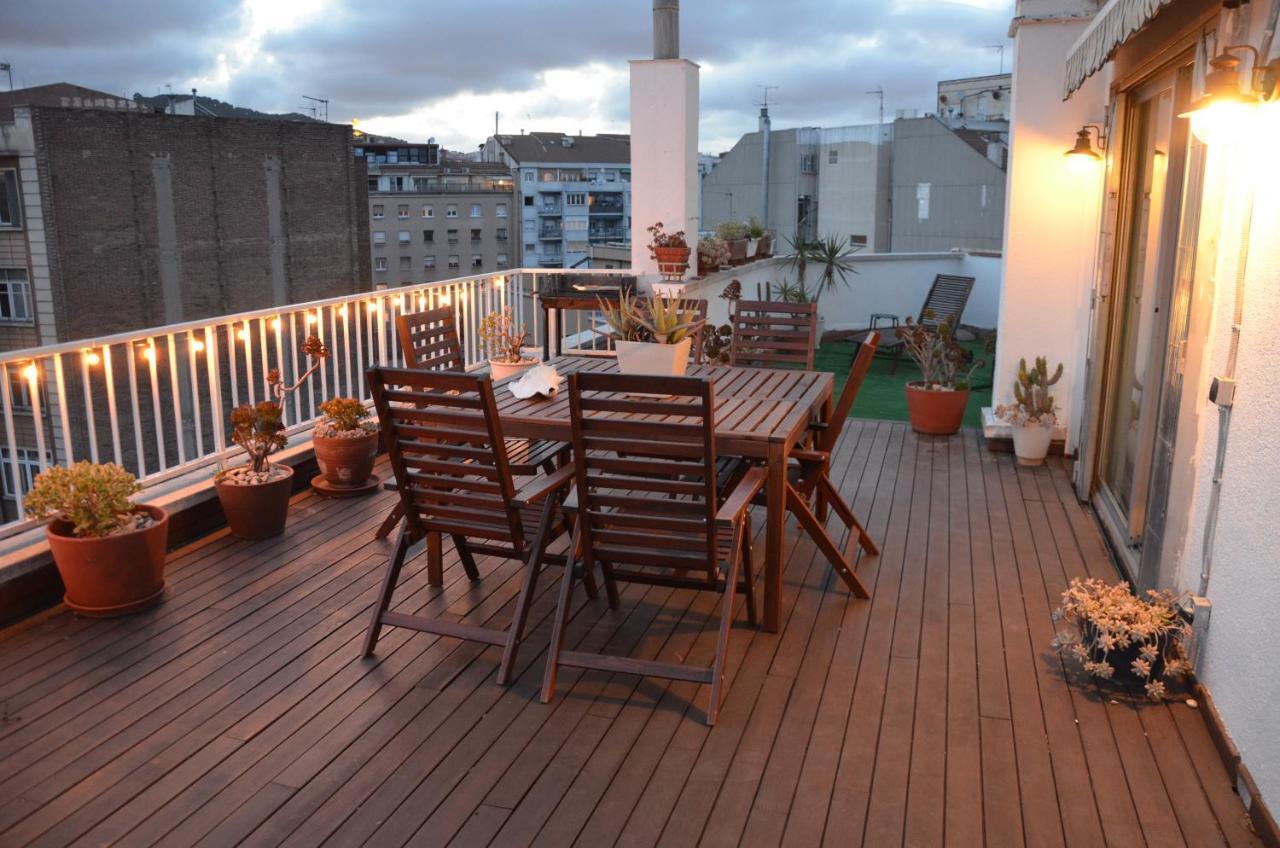 Barcelona Sunny Terrace Apartament Zewnętrze zdjęcie